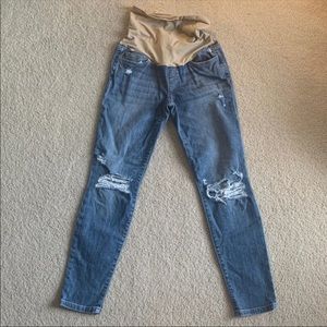 Joe’s jeans skinny ankle maternity jeans